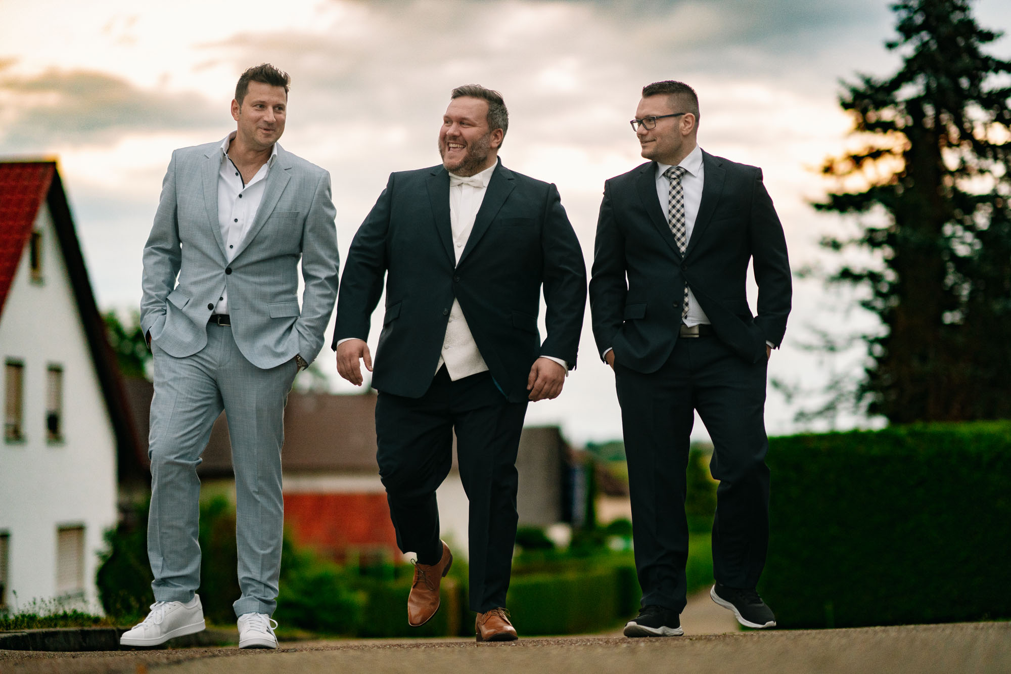 Hochzeit in Heidenheim: Natürlicher Moment aus der Hochzeitsreportage in Heidenheim