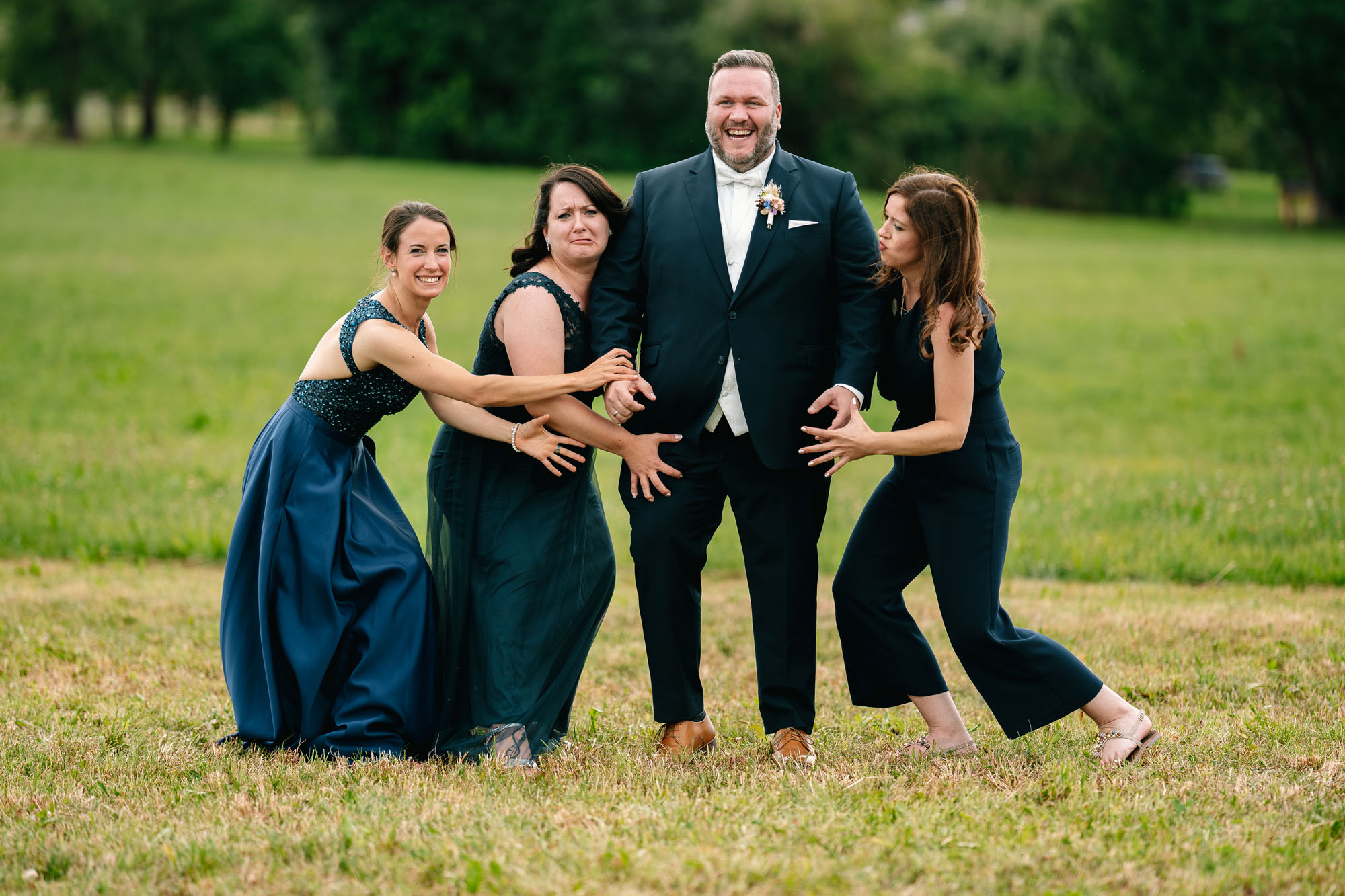 Natürliche Hochzeitsfotografie: Persönlicher Augenblick der Hochzeit von Angela und Jochen
